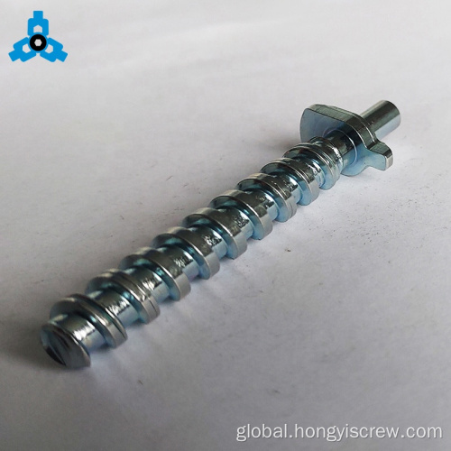 Double Thread Screw Cold Forged Double Ended Machine Trapezoid Head Bolts Supplier